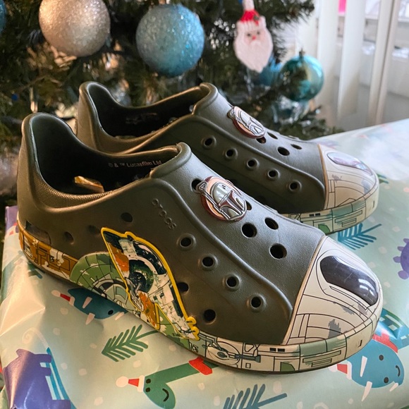 crocs star wars boba fett
